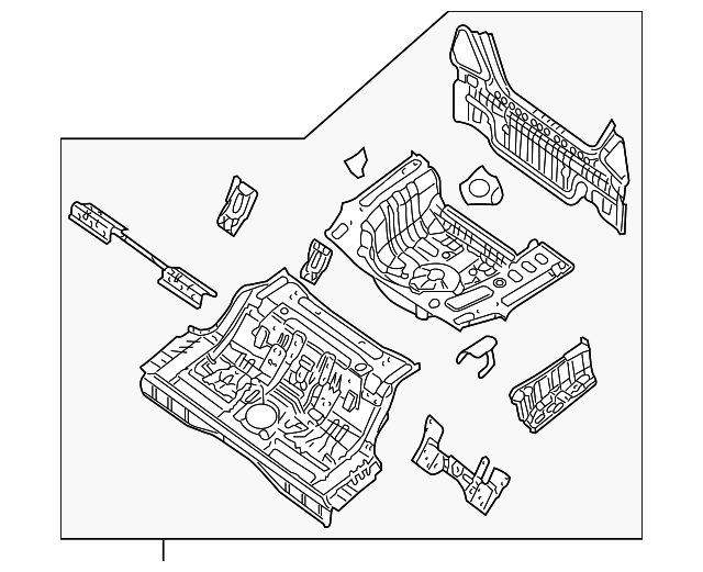 6151086Z02 Деталь FLOOR PAN ASSY