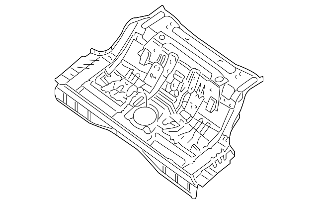 6151186Z01 Деталь FLOOR PAN