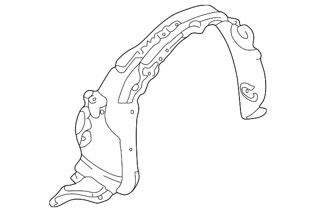 EC01-56-130K Деталь FENDER LINER, RIGHT