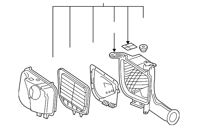 15812562 Деталь AIR CLEANER ASSY