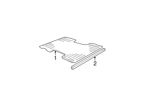C2500 FLOOR - PICK UP BOX