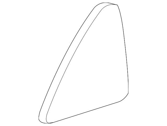 68011-AC010 Деталь FIXED GLASS, RIGHT