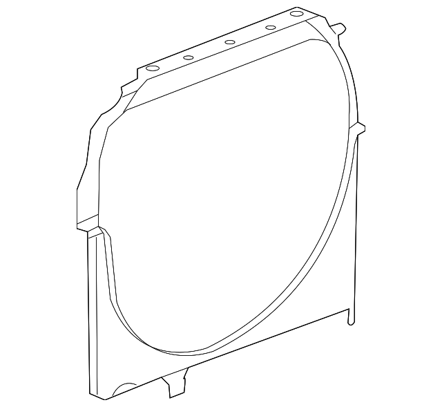 52029285AD Деталь LOWER SHROUD