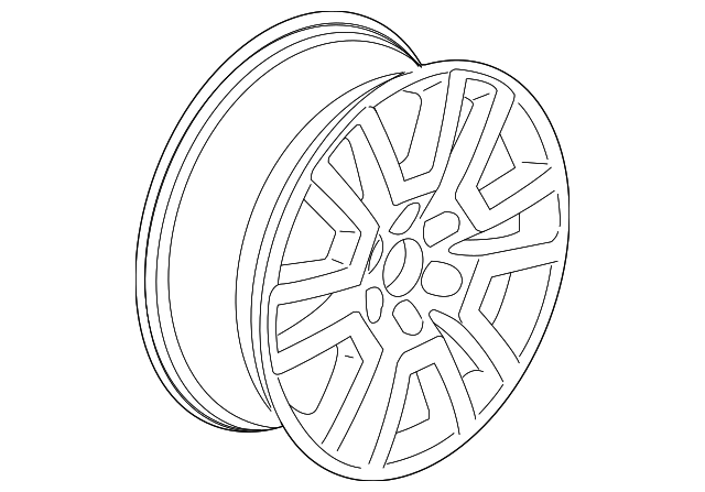 20997893 WHEEL, ALLOY