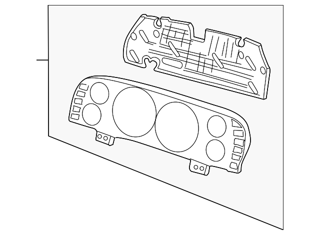56042902AD Деталь INSTRUMENT CLUSTER