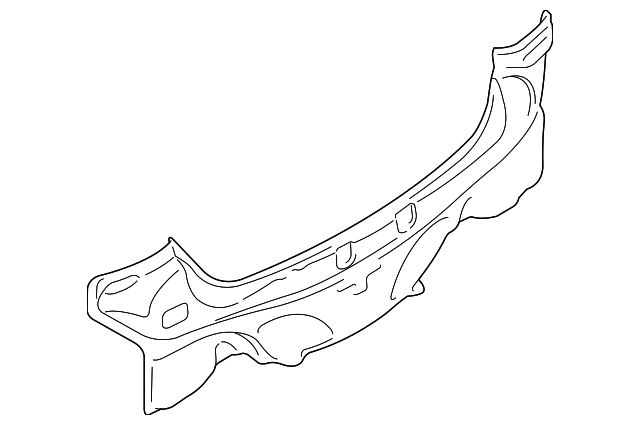 GK2A-70-750C Деталь REAR BODY PANEL