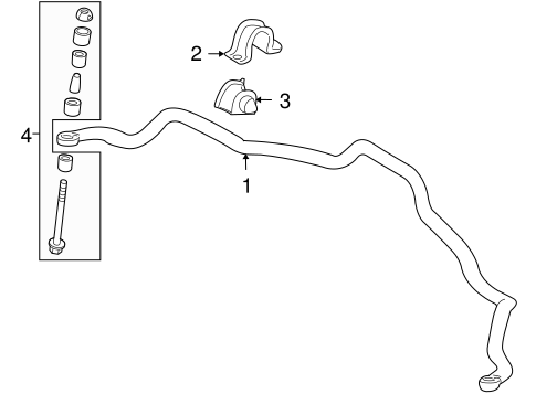 Outlander STABILIZER BAR & COMPONENTS