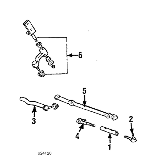 Mighty Max STEERING LINKAGE 2