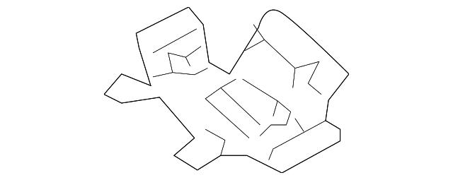 4E0-817-899-A Деталь MIRROR SUPPORT