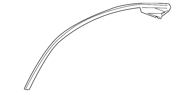 4E0-817-361-C Деталь ROOF RAIL, LEFT