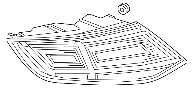 8S0-945-096-C Деталь TAIL LAMP ASSY, RIGHT