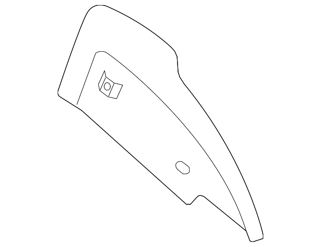 8S0-945-253 Деталь TRIM, LEFT