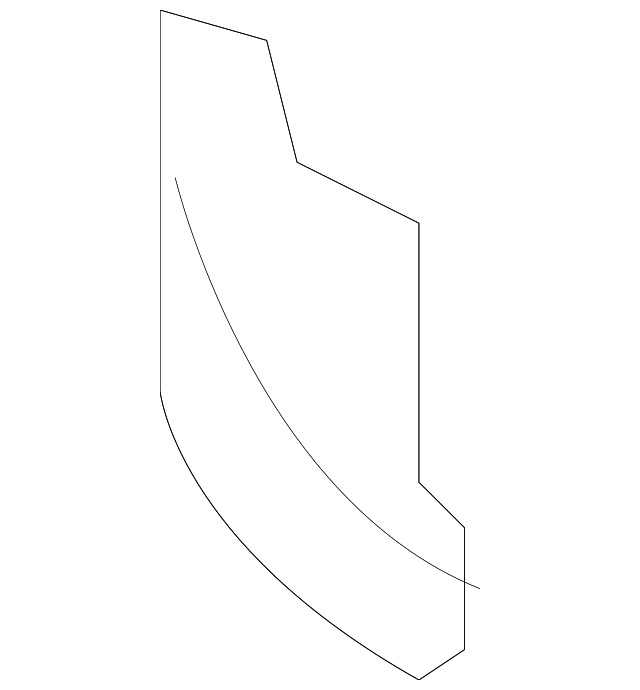 BP4K545FXA Деталь MOUNT BRACKET, LEFT