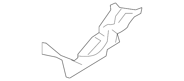 BP4K545DXB Деталь MOUNT BRACKET, LEFT