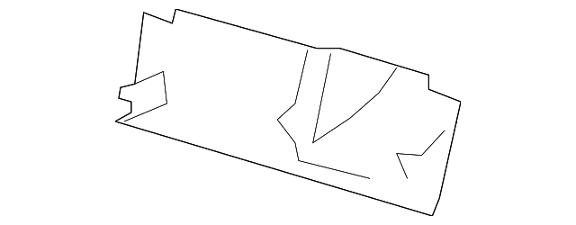 1HM011J3AA Деталь KICK PANEL, RIGHT
