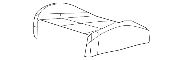 1HL701D5AB Деталь CUSHION COVER, RIGHT