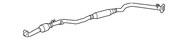 17420-0D170 Деталь CONVERTER & PIPE