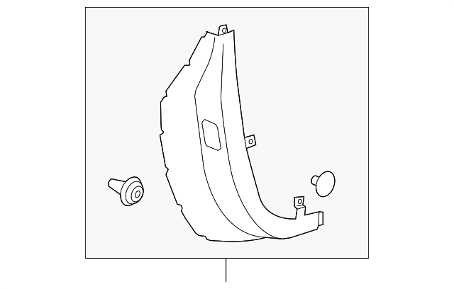 23225407 REAR COVER, LEFT