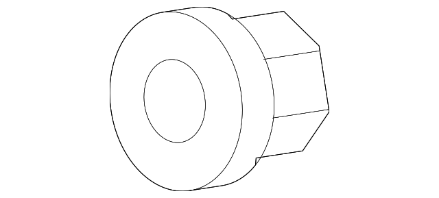 6508274AA STABILIZER LINK NUT, LEFT