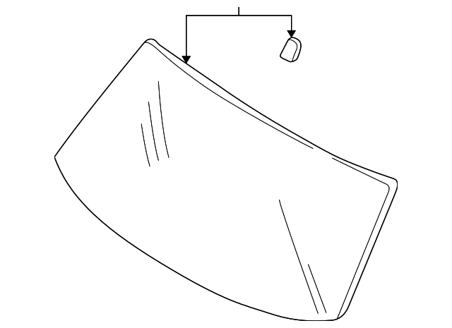 EF91-63-900 Деталь WINDSHIELD