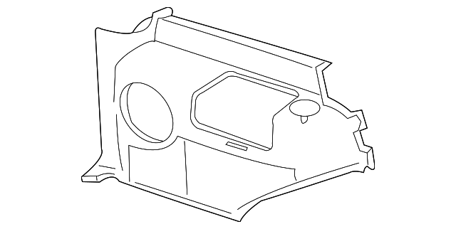 15133250 QTR TRIM PANEL, RIGHT