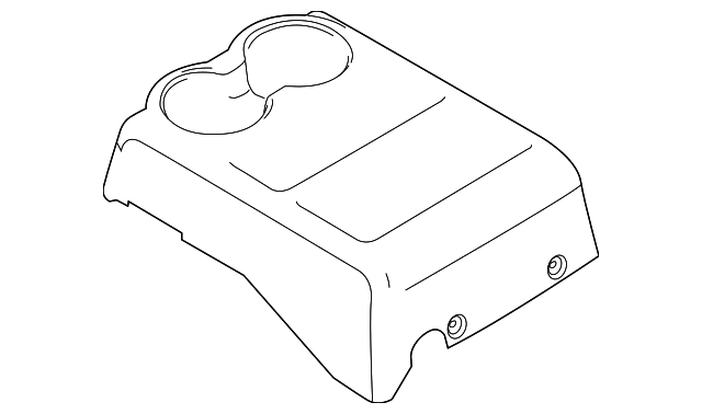 8C3Z-25045A36-DC Деталь CONSOLE