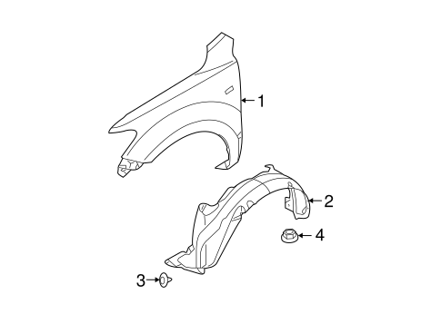 Santa Fe FENDER & COMPONENTS
