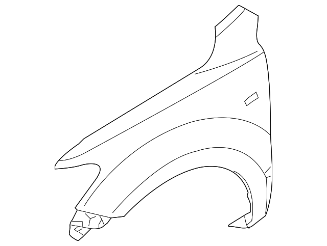 66320-0W260 Деталь FENDER, RIGHT