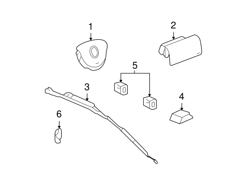 Colorado AIR BAG COMPONENTS