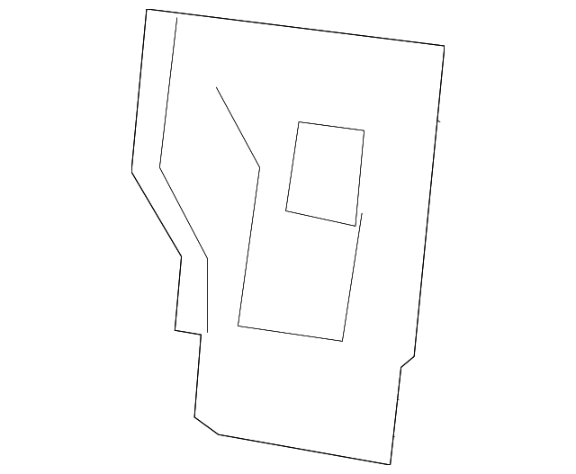 1FZ621DVAA Деталь SEAT BACK PANEL, LEFT
