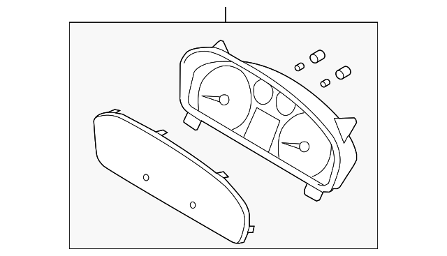 96878237 Деталь INSTRUMENT CLUSTER