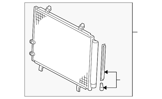 88460-07070 Деталь CONDENSER