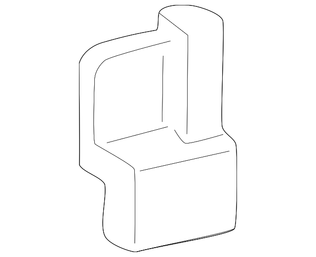 10406137 Деталь PILLAR TRIM CLIP