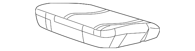 19127777 Деталь SEAT CUSHION PAD, LEFT