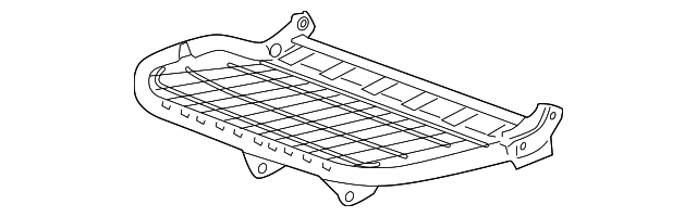 19127767 Деталь CUSHION FRAME, LEFT