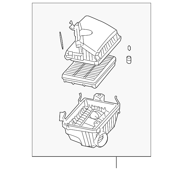 1370086Z00 Деталь AIR CLEANER ASSY
