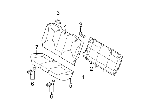 Accent REAR SEAT 2