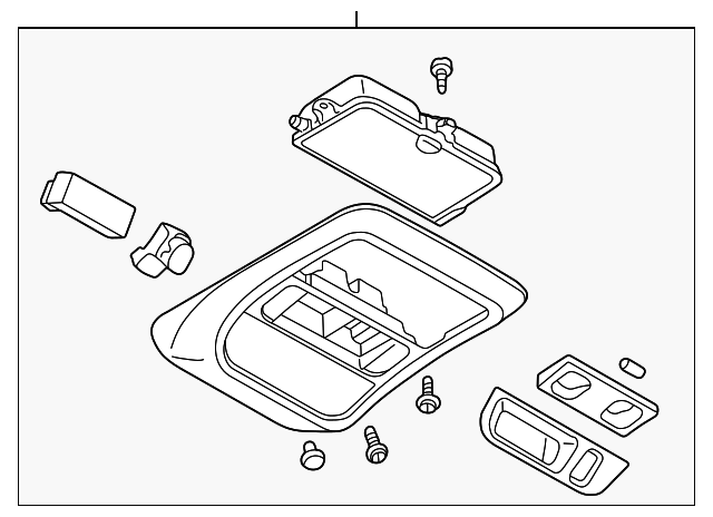 84621FC000NE Деталь OVERHEAD CONSOLE