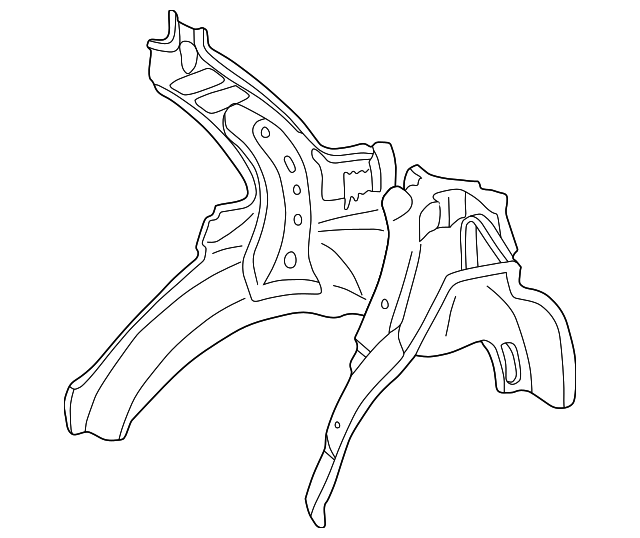 51510FA640 Деталь INNER PANEL, LEFT