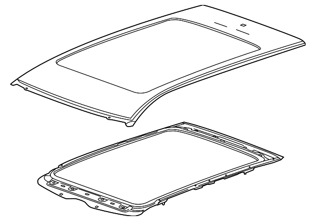 22862772 Деталь ROOF PANEL