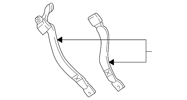 XL2Z-78611B60-AAA Деталь CENTER ASSY