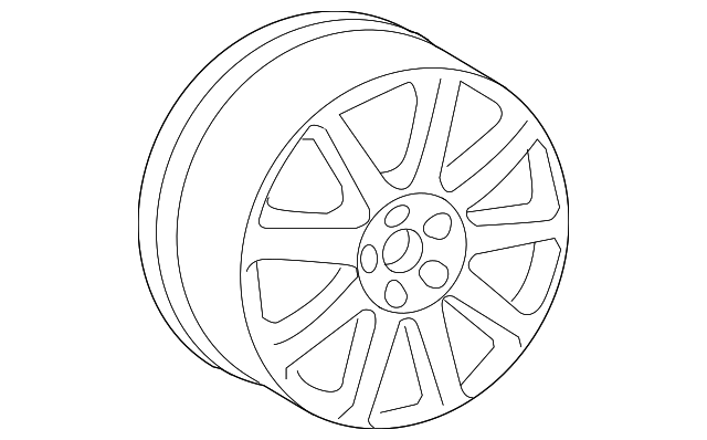 4F0-601-025-J-8Z8 Деталь WHEEL, ALLOY