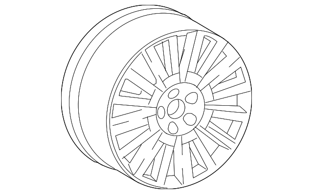 4F0-601-025-AK-8Z8 Деталь WHEEL, ALLOY