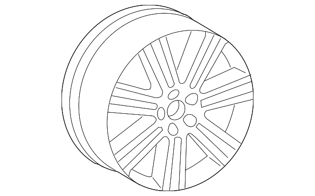 4F0-601-025-AG-8Z8 Деталь WHEEL, ALLOY