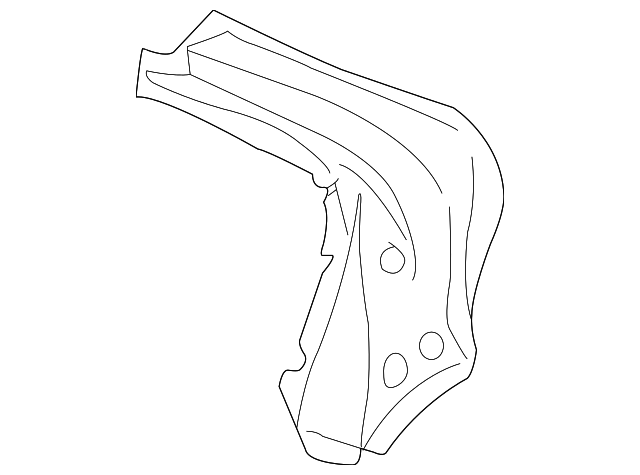 220-630-03-13 REAR PILLAR, LEFT