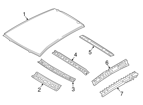 Mirage ROOF & COMPONENTS