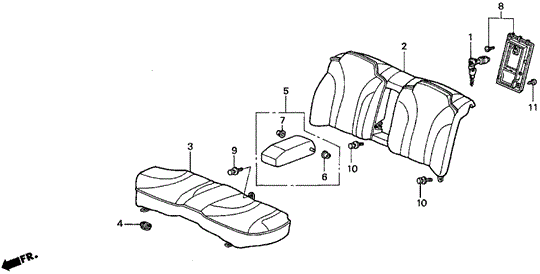 TL REAR SEAT