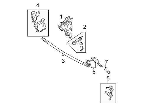 Montero Sport STEERING GEAR & LINKAGE 2