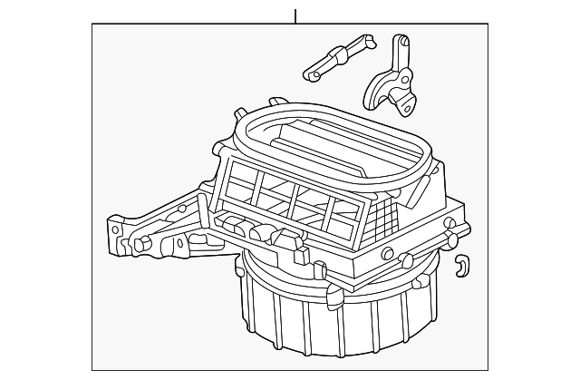 79305-SCV-A01 Деталь BLOWER SUB-ASSY.