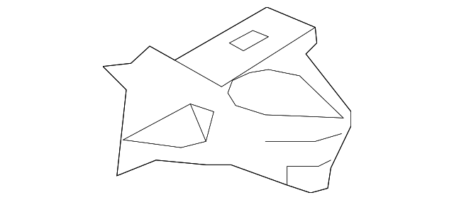 NE52-70-115 Деталь INNER PILLAR, RIGHT